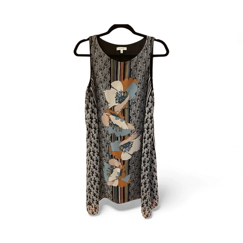 max studio asymmetrical dress Max Studio A-Line Scarf Multicolor Scarf Dress, Size M, Asymmetrical